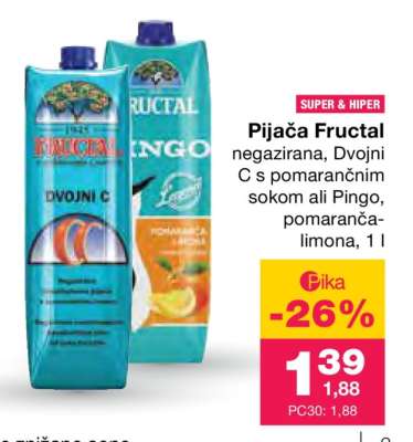 PIJAČA FRUCTAL
