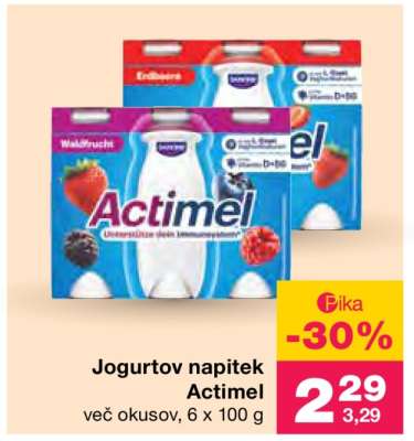 Jogurtov napitek Actimel