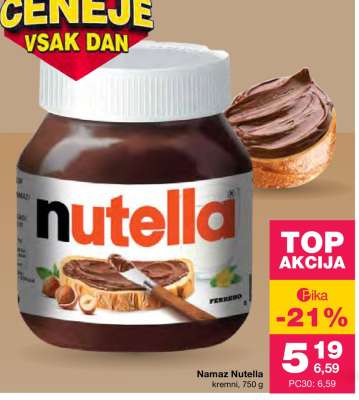 NAMAZ NUTELLA