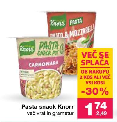 PASTA SNACK KNORR