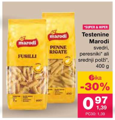 TESTENINE MARODI