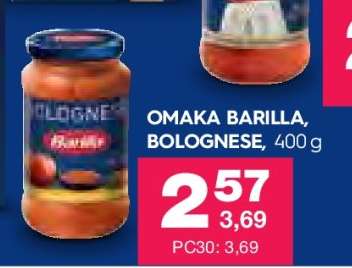 Omáka Barilla, Bolognese, 400 g