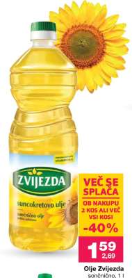 Olje Zvijezda sončnično
