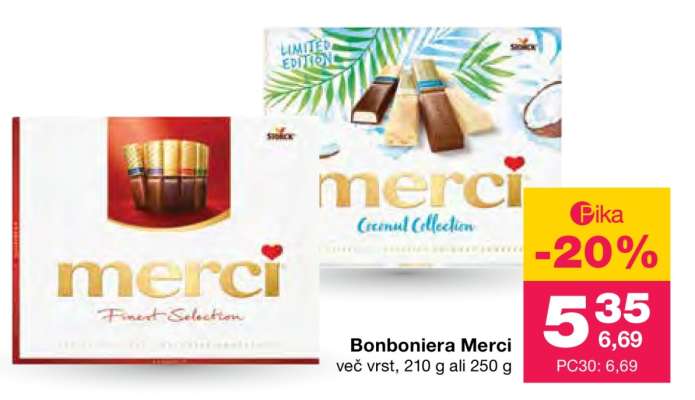 BONBONIERA MERCI