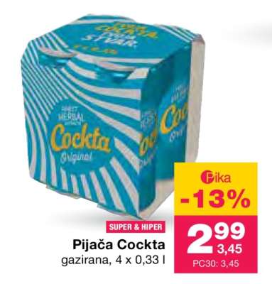 PIJAČA COCKTA