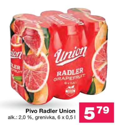 Pivo Radler Union