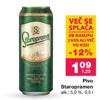 PIVO STAROPRAMEN