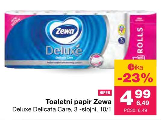 Toaletni papir Zewa