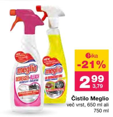 ČISTILO MEGLIO