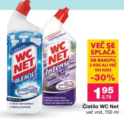 ČISTILO WC NET