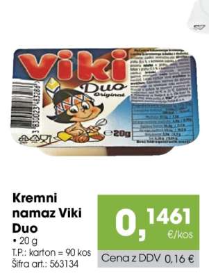 Kremni namaz Viki Duo