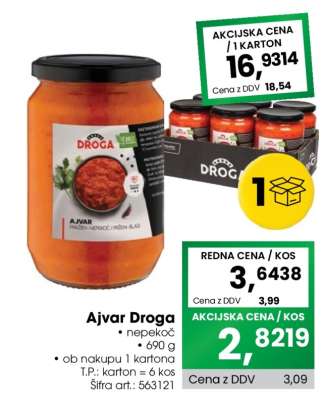AJVAR DROGA