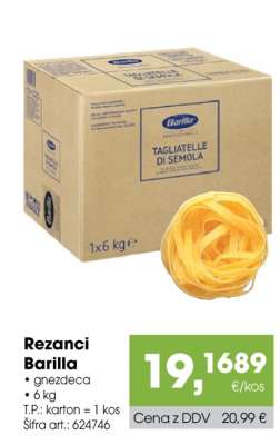 Rezanci Barilla