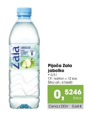 Pijača Zala jabolko
