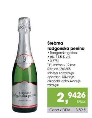 SREBRNA RADGONSKA PENINA