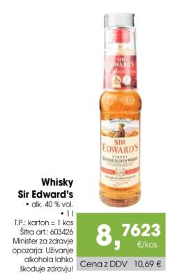 Whisky Sir Edward’s