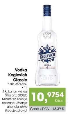 Vodka Keglevich classic