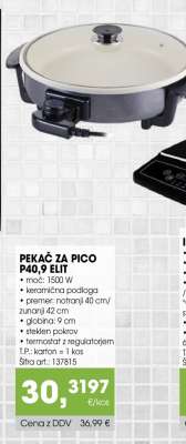 PEKAČ ZA PICO P40,9 ELIT