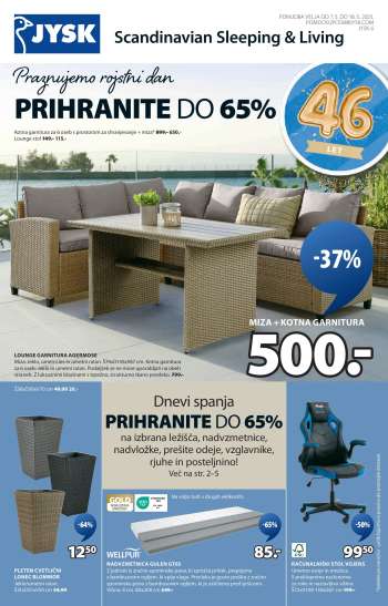 JYSK katalog - 7.5.2025 - 18.5.2025.
