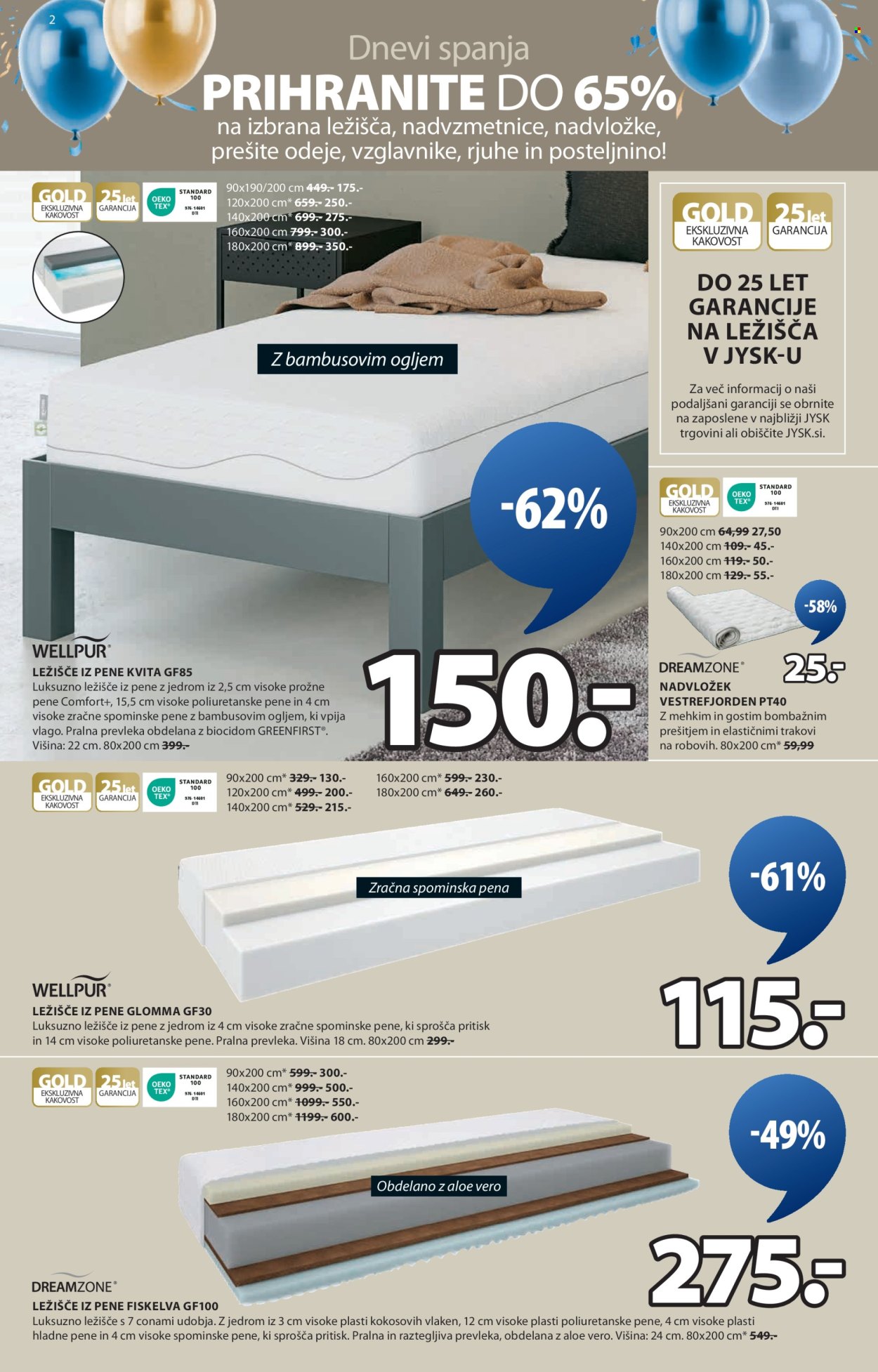 JYSK katalog - 7.5.2025 - 18.5.2025. Stran 1