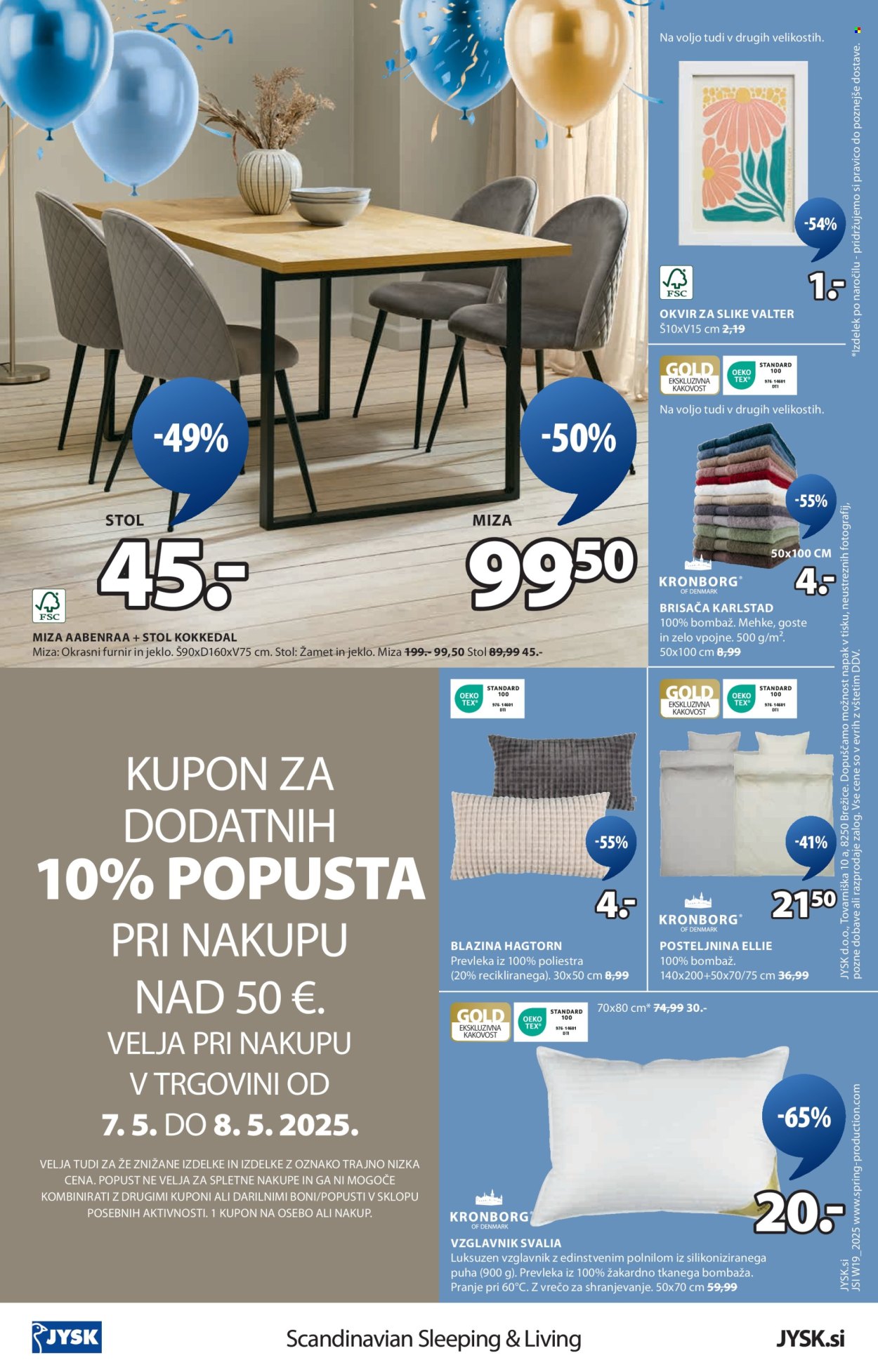 JYSK katalog - 7.5.2025 - 18.5.2025. Stran 1