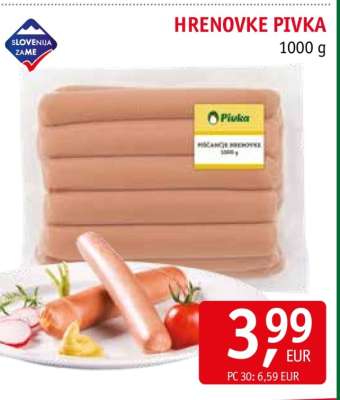 Hrenovke Pivka