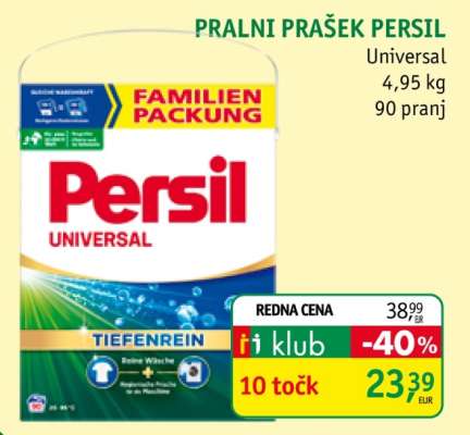PRALNI PRAŠEK PERSIL