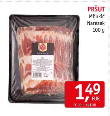 PRŠUT Mijukić Narezek 100 g