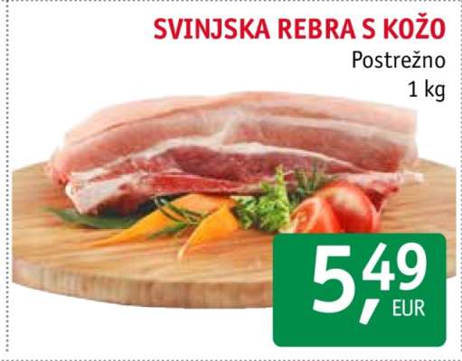 SVINJSKA REBRA S KOŽO