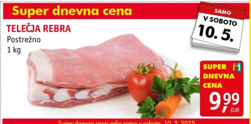 TELEČJA REBRA