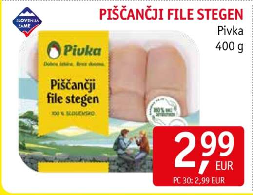 PIŠČANČJI FILE STEGEN