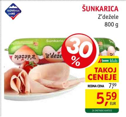 ŠUNKARICA Z'dežele