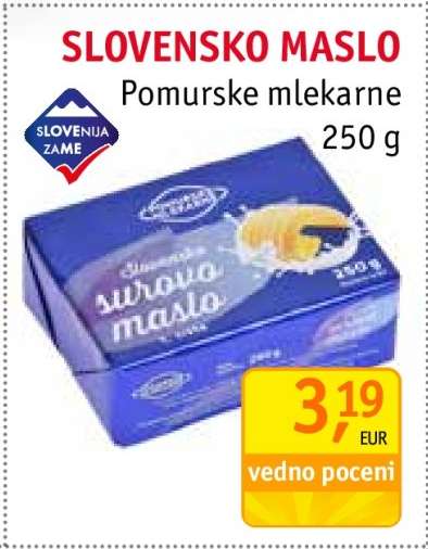 SLOVENSKO MASLO