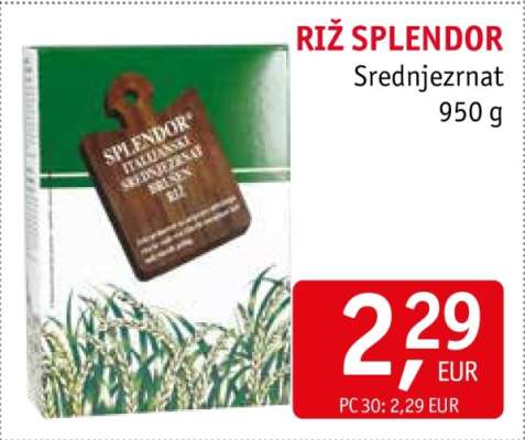 Riž splendor