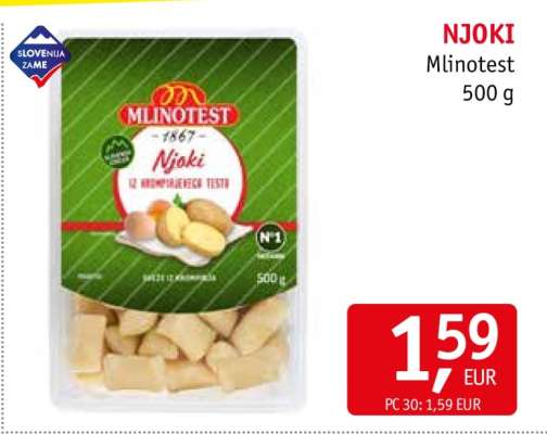 Njoki Mlinotest 500 g
