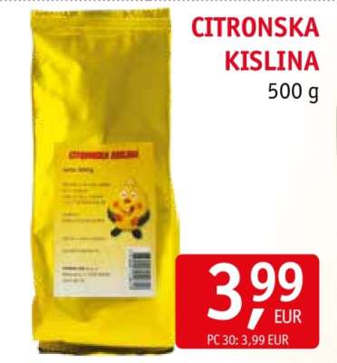 CITRONSKA KISLINA