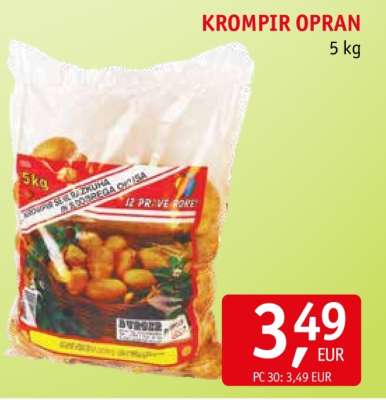 KROMPIR OPRAN