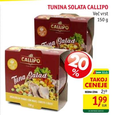 Tunina Solata Callipo