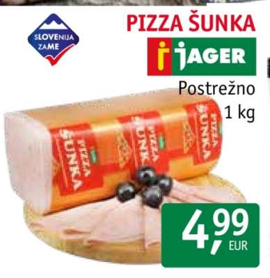 PIZZA ŠUNKA