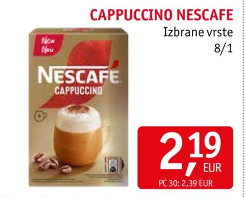 CAPPUCCINO NESCAFE