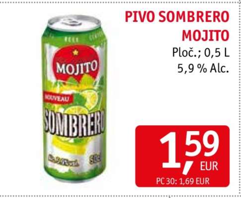 Pivo Sombrero Mojito