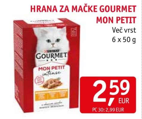 Hrana za mačke Gourmet Mon Petit