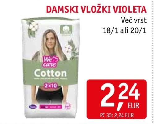 DAMSKI VLOŽKI VIOLETA