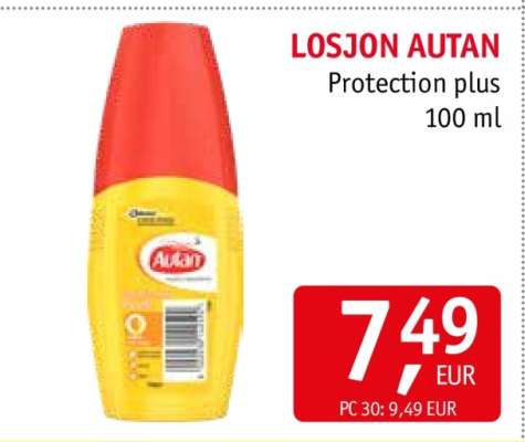 LOSJON AUTAN Protection plus 100 ml