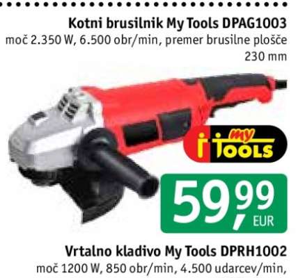 Kotní brusilnik My Tools DPAG1003