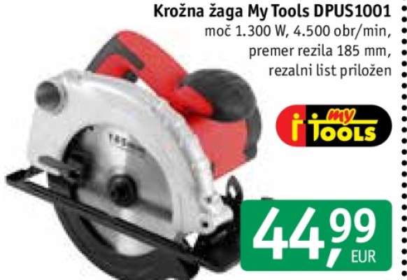 Krožna žaga My Tools DPUS1001