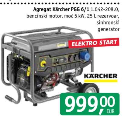 Agregat Kärcher PGG 6/1