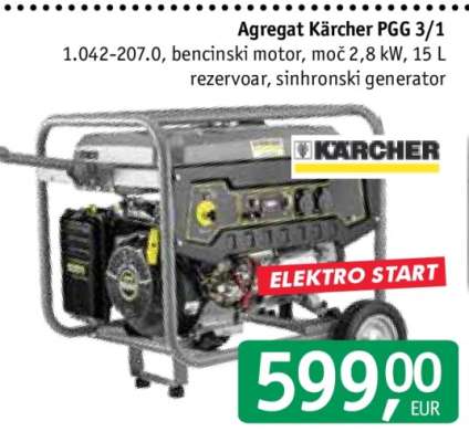 Agregat Kärcher PGG 3/1