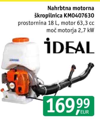 Nahrbtna motorna škropilnica KM0407630