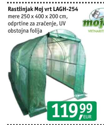 Rastlinjak Moj vrt LAGH-254